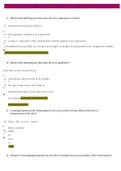 MATH 255N WEEK 1 ASSIGNMENT, VARIABLES AND MEASURES OF DATA