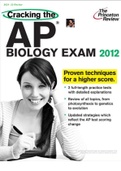 Cracking The AP BIOLOGY EXAM  PREP BOOK 2024 Reviewed