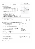 Business Calculus Quiz #2