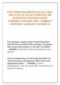 EMT FISDAP READINESS EXAM 1 2024-2025 ACTUAL EXAM COMPLETE 180 QUESTIONS WITH DETAILED VERIFIED ANSWERS (100% CORRECT ANSWERS) /ALREADY GRADED A+