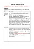 FNP NR511 Week 2 Snapps Cheryl SNAPPS assignment Course Differential Diagnosis & Primary Care Practicum (NR-511) Questions and Answers (2024 / 2025) (Verified Answers)