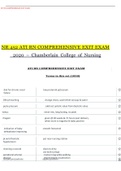 NR 452 ATI RN COMPREHENSIVE EXIT EXAM  GRADED A