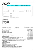 HESI A2 ANATOMY & PHYSIOLOGY PRACTICE QUESTION ANDANSWERS