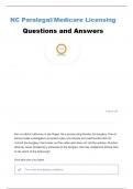 ASHWORTH PARALEGAL CERT. PART 1 QUESTIONS AND ANSWERS