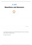 C235 TRAINING AND DEVELOPMENT FINAL PREP ASSESSMENT QUESTIONS AND ANSWERS