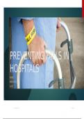 Nursing Preventing Falls in Hospitals Presentation 2024/2025