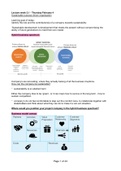 Class notes (summary) International Business Strategy IB Year 2