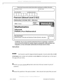 Edexcel Math a level pure maths 2 qp