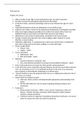 NU 3161 - Peds Exam 5 Study Guide.