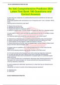 Rn Vati Comprehensive Predictor 2024 Latest Test Bank 180 Questions and Correct Answers