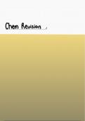 Organic chemistry revision by functional group 