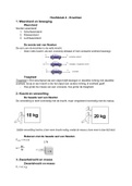4 VWO Pulsar Natuurkunde samenvatting van hoofdstuk 4: kracht en beweging & hoofdstuk 6: kracht als vector