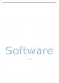 Samenvatting -  Toeristische Software