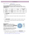 Gizmo Nuclear Decay | Student Exploration: Nuclear Decay -ALL ANSWERS ARE CORRECT