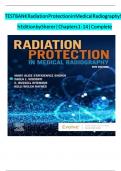 TESTBANK Radiation Protection in Medical Radiography 9th Edition by Sherer | Chapters 1 - 14 | Complete