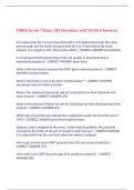  FINRA Series 7 Exam 182 Questions with Verified Answers,100% CORRECT