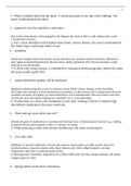 Exam (elaborations)  MED SURGIC 324 1. When a female client tells the nurse, “I always get pains in my legs when walking,” the nurse would question her about a. amount of activity required to cause pain.