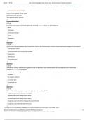 Exam (elaborations) NUTR641: Nutritional Biochemistry I (D01) (NUTR641) Quiz: Basic Concepts of Genetic Expression Answered Fall 2024/25.