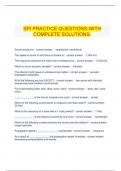 SPI PRACTICE QUESTIONS WITH COMPLETE SOLUTIONS.