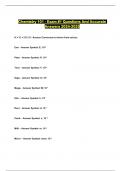 Chemistry 101 - Exam #1 Questions And Accurate Answers 2024-2025