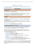 Volledige samenvatting probleem 1 t/m 6 van 2.7 Orthopedagogiek