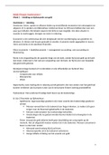 Stuurinformatie 1 - Bedrijfscalculaties - Samenvatting.