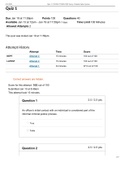  CCJ 3024 Quiz 1_ CCJ 3024 Survey Criminal Justice System (Latest 2020 Guide) Questions and Answers