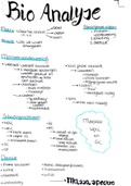 Samenvatting van het bio-analyse gedeelte van het vak bio-analyse en farmaceutische toxicologie 