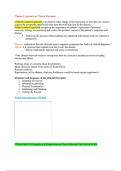 NR 509 Adv Physical Assessment - Midterm Notes Soap note  Exam Study Guide (Latest 2023 / 2024): Advanced Physical Assessment - Chamberlain