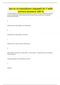 lpn to rn transitions claywell ch 7 with correct answers 100 %