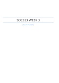 SOC313 week 3