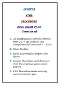 CIV 3701 (CIV3701) CIVIL PROCEDURE DRAFTING PACK final.