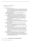 Exam (elaborations) NUR 3720 Kenneth Bronson; vSim for Nursing | Medical-Surgical / Kenneth Bronson - Pneumonia: Severe Reaction to Antibiotic (answered)