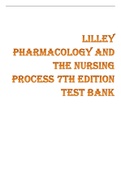 Lilley Pharmacology and the Nursing Process 7th Edition