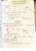 ORGANIC CHEMISTRY PART1 : HALOALKANES AND HALOARENES (For class 12 and first year), Visual handwritten notes that every student dreams of.