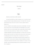 Week 5 Journal.docx  ECE 350  Week 5 Journal  ECE 350  Week 5 Journal  ï‚·Describe your results from your DISC assessment.  My results from the DISC are as follows: Dominance was a 12; it says that it is based on being €œmotivated by winning competition a