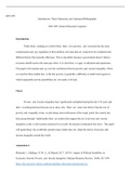 Week 3 Assignment 3.docx  GEN 499  Introduction, Thesis Statement, and Annotated Bibliography  GEN 499: General Education Capstone  Introduction  Think about  residing in a world where  there  is no poverty,  and  everyone has the same compensation and  p