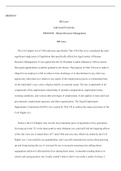 HR Laws Martin Davis.docx  HRSM100  HR Laws   Lakewood University  HRSM100:  Human Resource Management  HR Laws  The Civil Rights Act of 1964 and more specifically Title VII of the act is considered the most significant single piece of legislation that sp