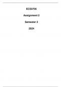 ECS3705 Assignment 2 (Detailed Answers) Semester 2 2024