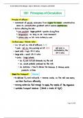 Edexcel A Level Biology - Unit 1B - Mammalian Transport Systems & Blood