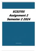 ECS3705 Assignment 2 Semester 2 2024