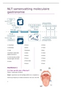 Samenvatting  natuur leven en technologie 'moleculaire gastronomie'