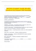 NATOPS STUDENT GUIDE REVIEW Questions And Answers Well Illustrated.