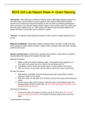 BIOS 225 Lab Report Week 4- Gram Staining