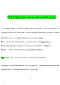 HESI EXIT Evolve Comprehensive V2 Exam Exam (2024 / 2025) Questions and Verified Answers, 100% Guarantee Pass