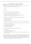 Exam 306 review answers