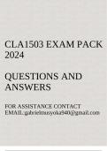 CLA1503 Exam pack 2024(Commercial Law IC) Questions and answers