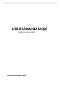 Utilitarianism (FULL EXAM BUNDLE)