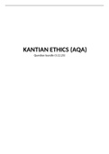 Kantian Deontology (FULL EXAM BUNDLE)