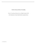 APA researchPaperTemplate.docx    The Past, Present, and Future of Counseling  School of Counseling and Human Services, Walden University COUN 6100: Introduction to Clinical Mental Health Counseling Professor    13:56:07 GMT -05:00  The Past, Present, and